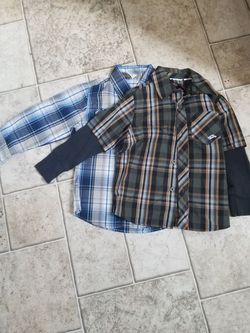 Boys flannel shirts