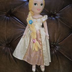 Disney Store Rapunzel Wedding Plush 21"