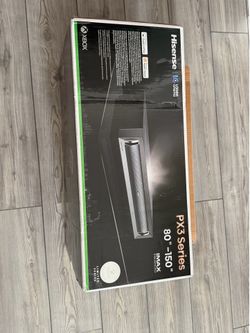 Hisense px-3 Pro projector w/ 120” alr screen