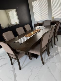 Ashley’s furniture dinning table