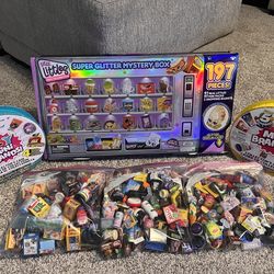 A Lot of Mini Brands and Real Littles