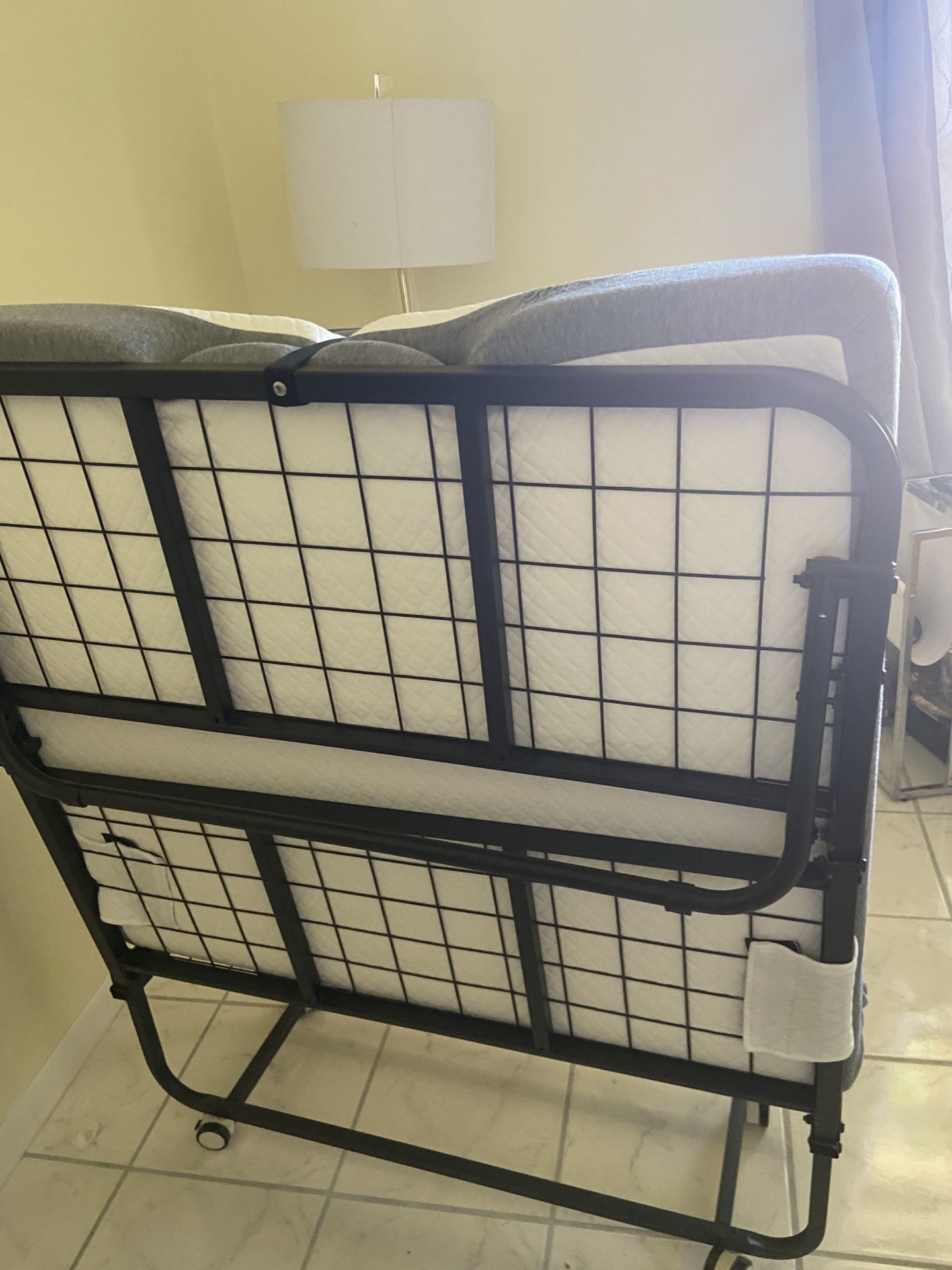 Folding New Twin Bed $90