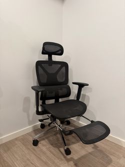 FLEXISPOT ErgoX Premium Ergonomic Office Chair w/ Footrest