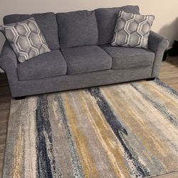 Sofa and carpet