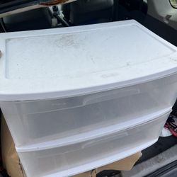 White Plastic Storage Container