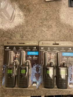 RX385 walkie talkies