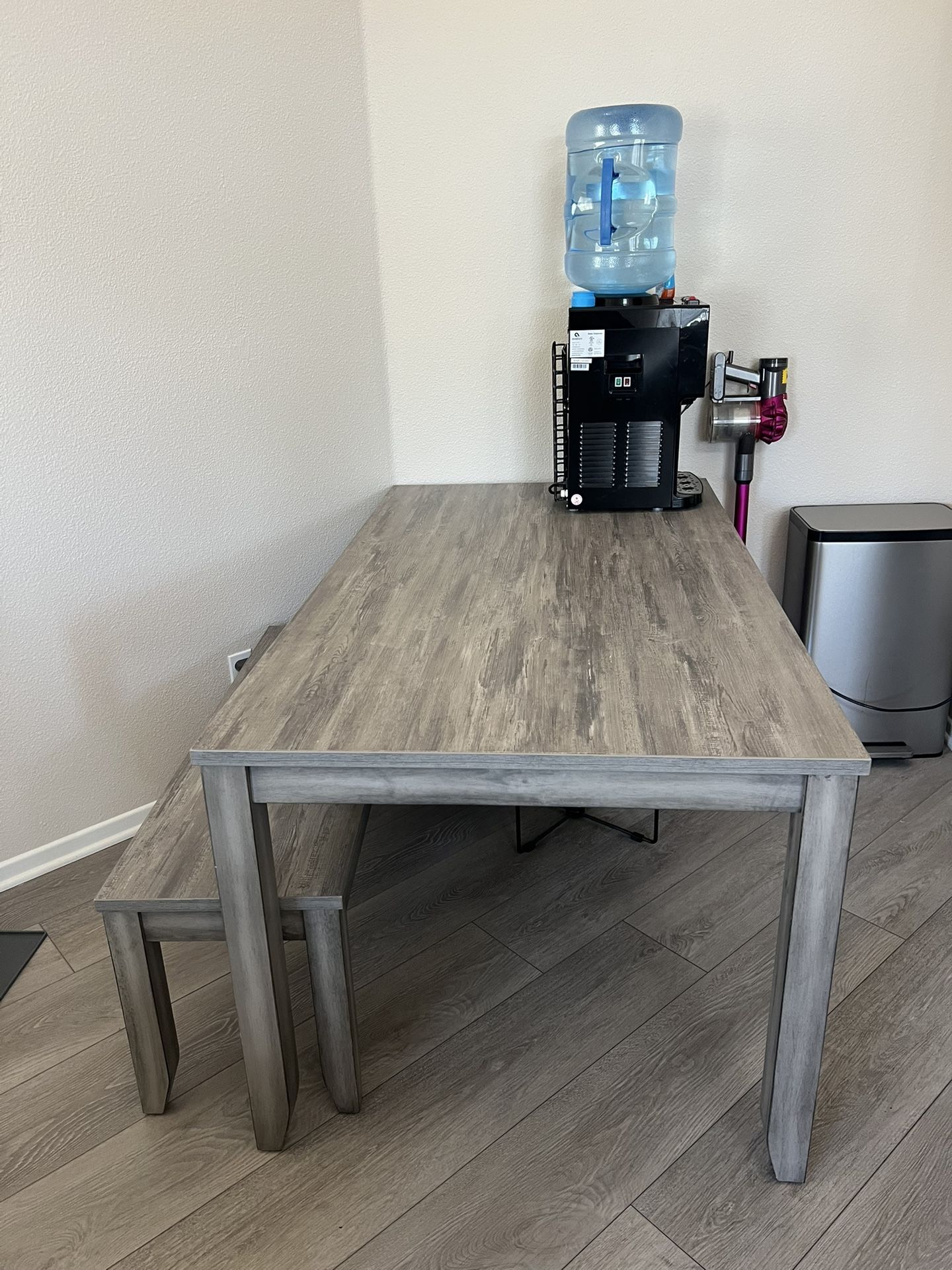 Living spaces- Dining Table And Bench
