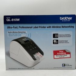 Brother Label Printer QL 810w New