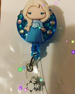 Christmas badge holders