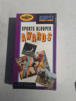 ESPN Sports Blooper Awards VHS Tape