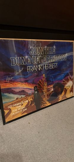 Rare Signed Dune Poster