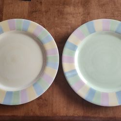 The Sakura Table, Spa Elegance Two Dinner Plates 