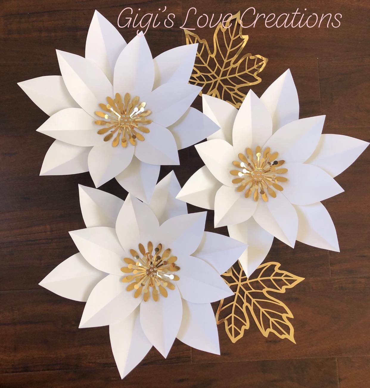 Paper flowers
