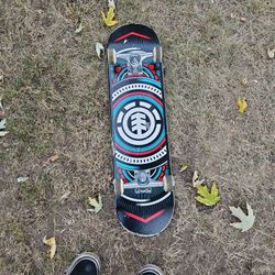 Slightly Used Element Complete Skateboard