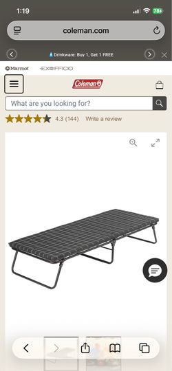 Camping ⛺️ bed :ComfortSmart™ Deluxe Cot
