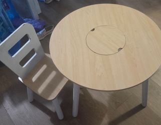 Toddler table and chair