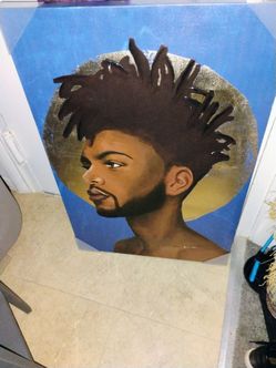 36" x 24" wall art pickup only cash