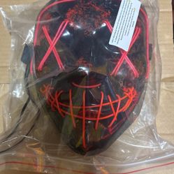 Neon Scary Mask