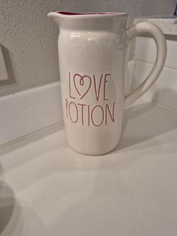 Rae Dunn Beautiful Love Potion Valentine Or Anytime Drink Pitcher