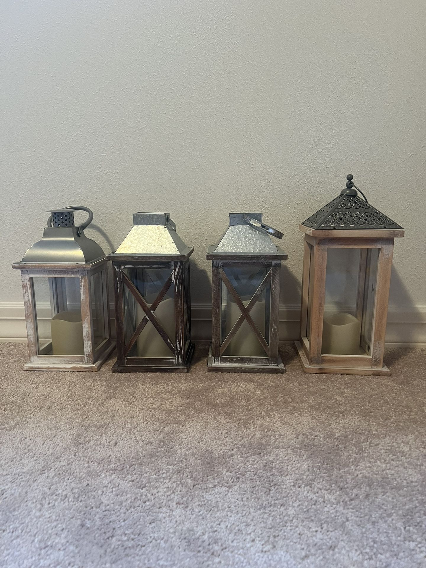 Lanterns - Set Of Four