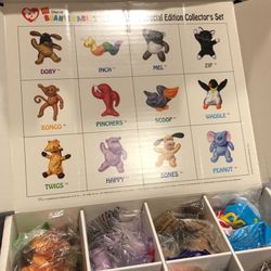 1998 TY Beanie Babies Mc Donald’s Special Edition Collector’s Set