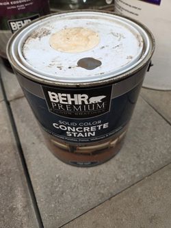 1gl Concrete Stain Paint Gray
