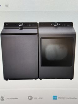 Brand New LG Washer And Dryer Great Deal