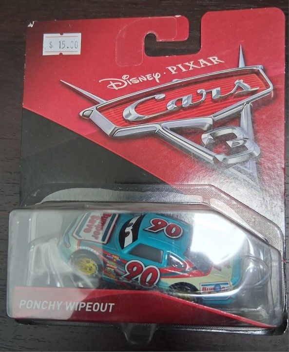 DISNEY PIXAR CARS 3 BLACK RIMS PONCHY WIPEOUT BUMPER SAVE 2017 SAVE 6% GMC