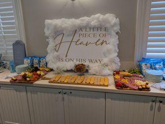 Sign for baby shower