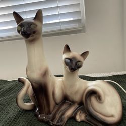Siamese Cat Vintage Lamp 