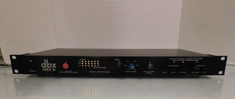 DBX 3BX Type III 3-Band Dynamic Range Expander with Impact