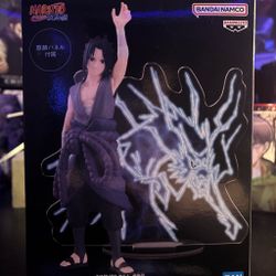 Sasuke Uchiha Figure With Acrylic Stand