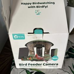 Birdfy Bird Feeder With Dual Camera And Solar Panel 