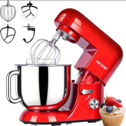 Stand Mixer 5.5 Qt 6 Speed Tilt Head Flour Mixer Baking Appliance