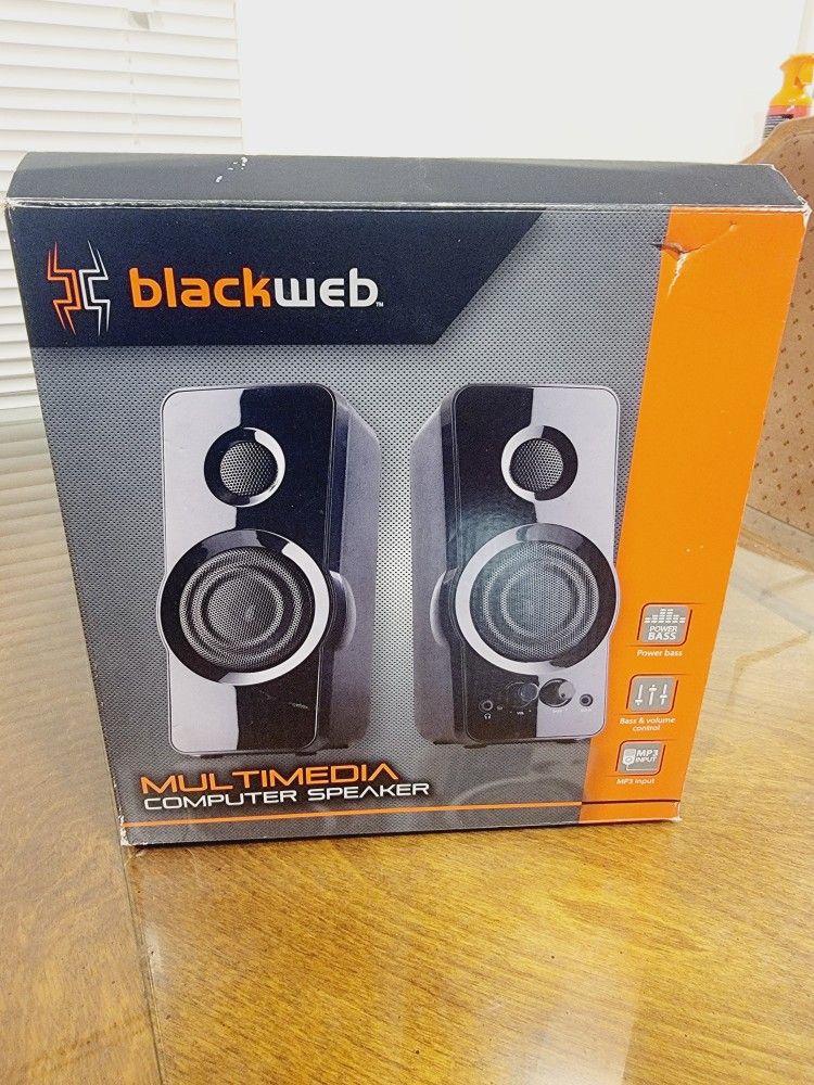 Blackweb Multimedia Computer Speaker