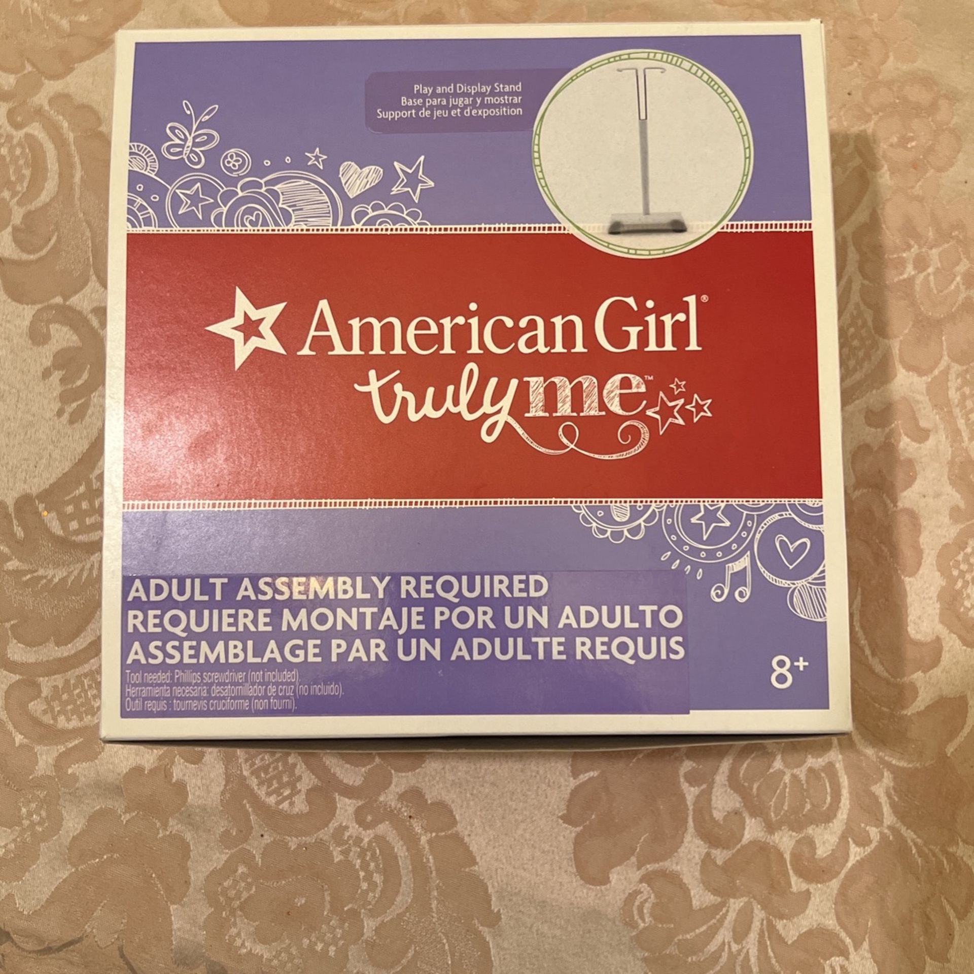 American girl doll stand