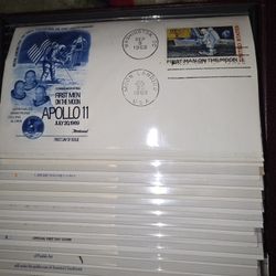 1970s Frist Day Issue Stamps Book 