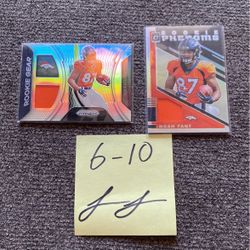 Noah Fant Patch Card Lot