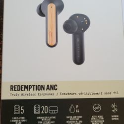 House of Marley Redemption ANC Wireless Bluetooth TWS Earphones Earbuds