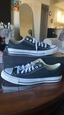 Converse low top black