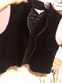 Large black Vest