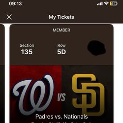 Padres v Nationals 6/24 