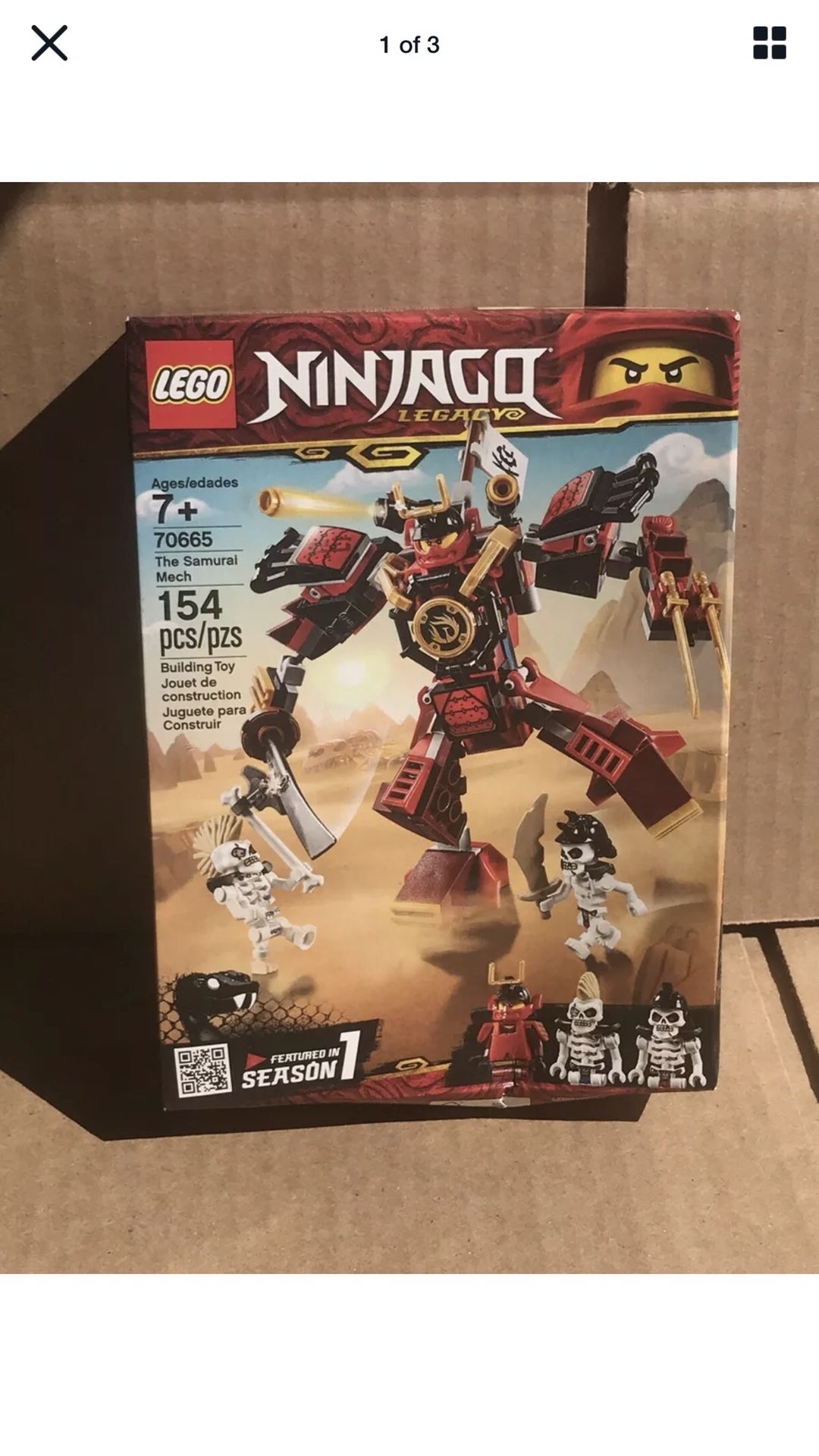 LEGO Ninjago The Samurai Mech 70665