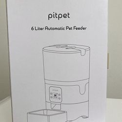 PitPet Smart Automatic Cat Dog Pet Feeder - 6-L Reliable Cat Food Dispenser