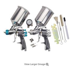 Spray Gun Set Starting Line By De Vilbiss