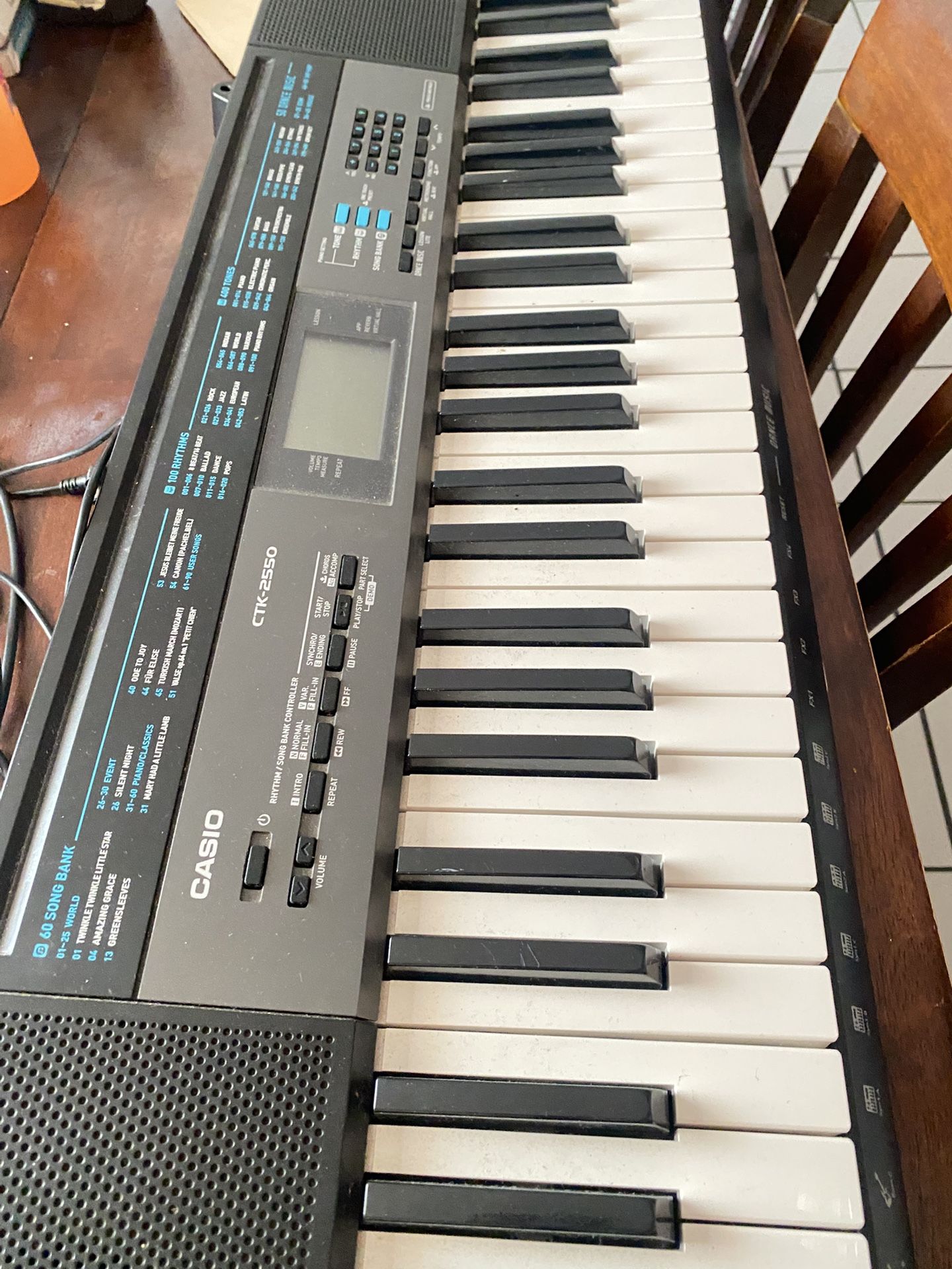 Casio CTK-2550 PPK 61-Key Premium Keyboard
