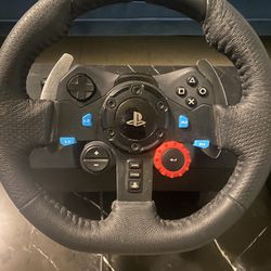 Logitech G29 Steering Wheel + Pedals