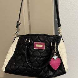 Betsey Johnson Heart Purse 