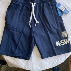New Men K Swiss Shorts Color Navy Size M 