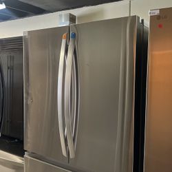 New Open Box Lg Four Door Stainless Steel Refrigerator 